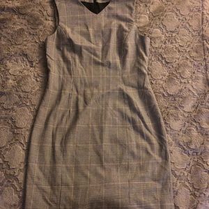 Ann Taylor Women's  Lined Back Zip Wool Dress